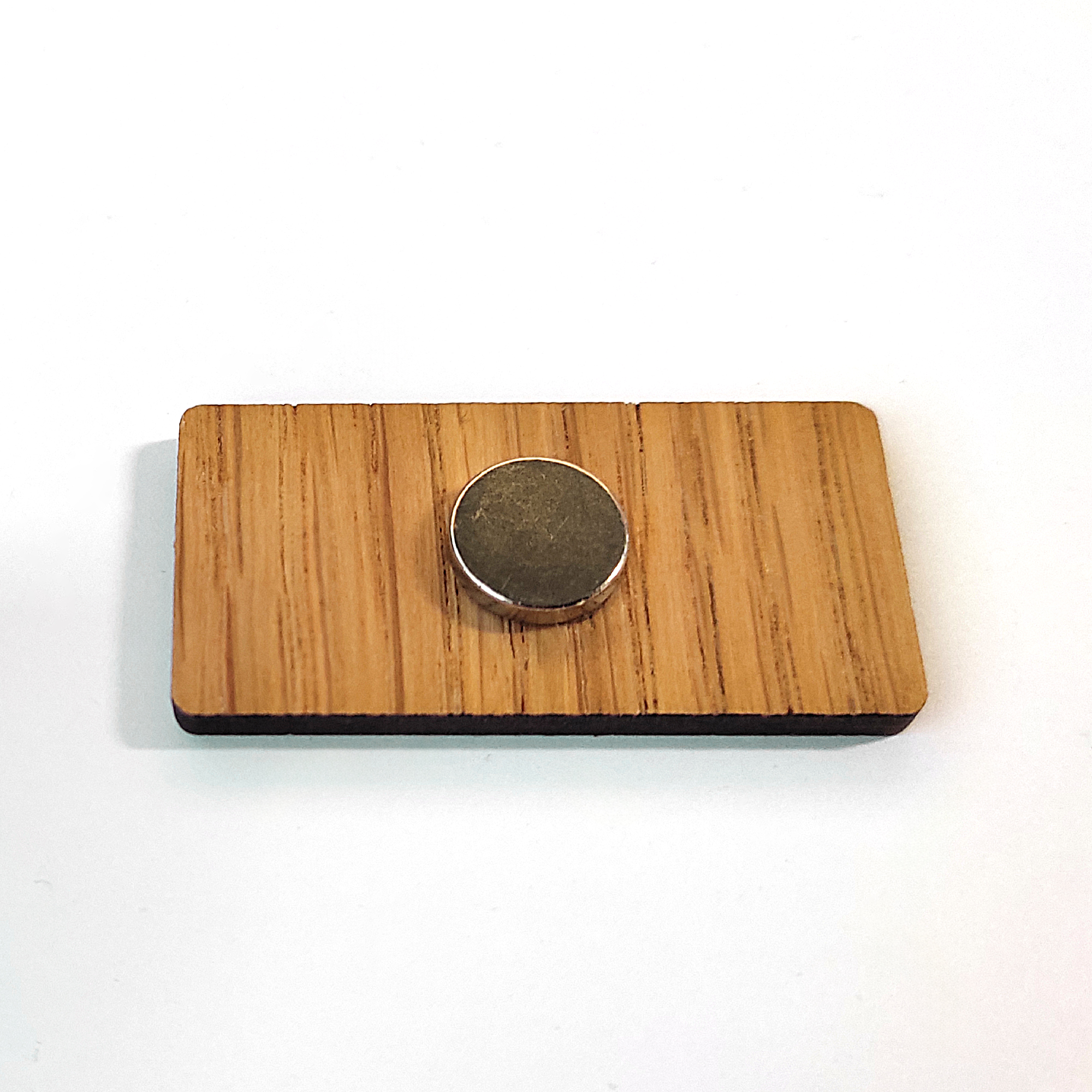 Houten magneet met gravure en lasergesneden - Afbeelding 7