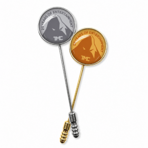Dasspeld met dominglabel Goud of Zilver
