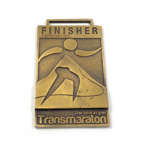 Gegoten medaille