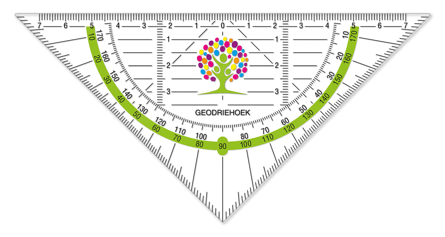 Geodriehoek PET 1 mm - Afbeelding 4