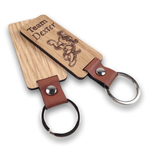 Houten-Sleutelhanger-met-leer