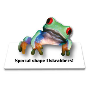 IJskrabber van kunststof custommade