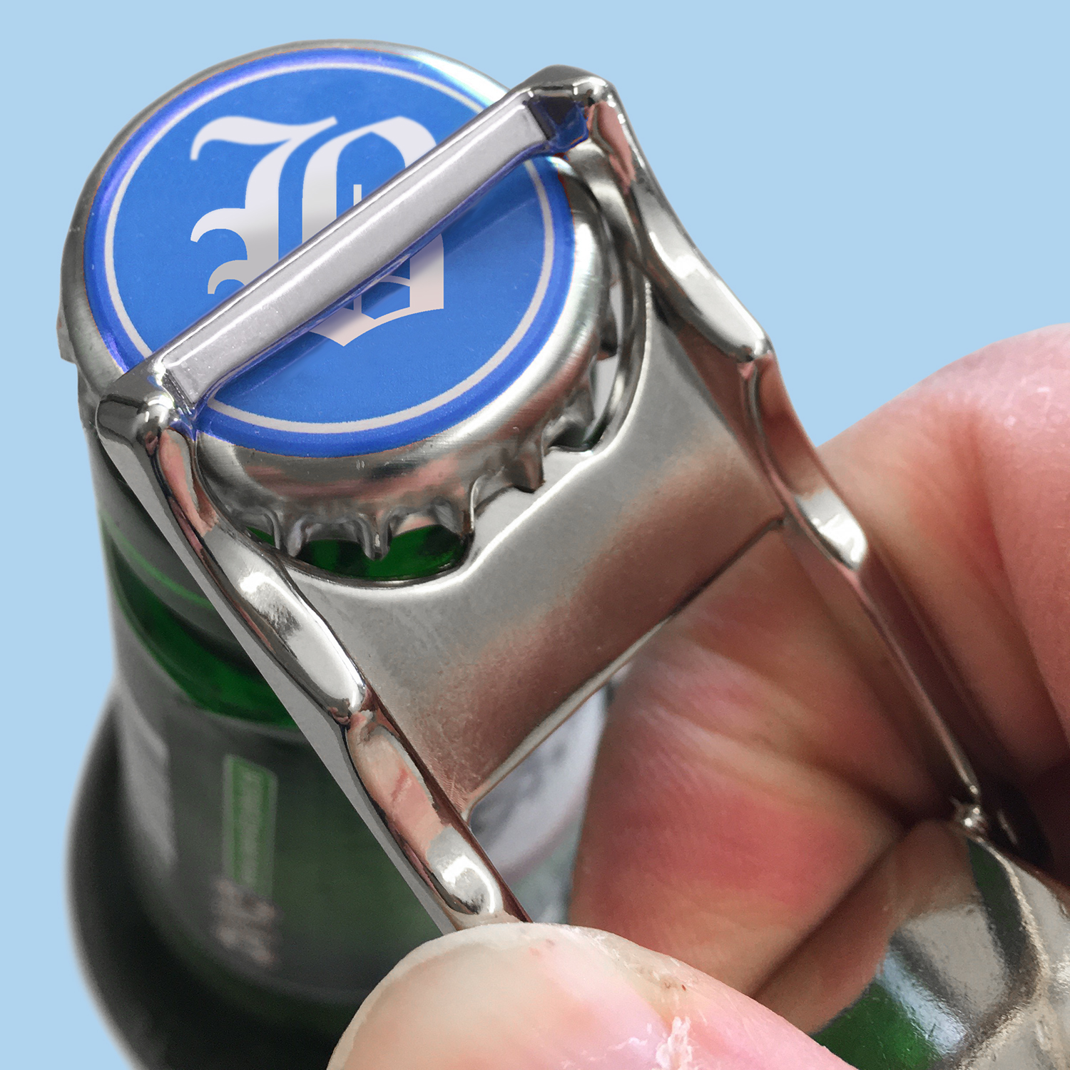 Multifunctionele metalen sleutelhanger Smart-Coiny - Afbeelding 4