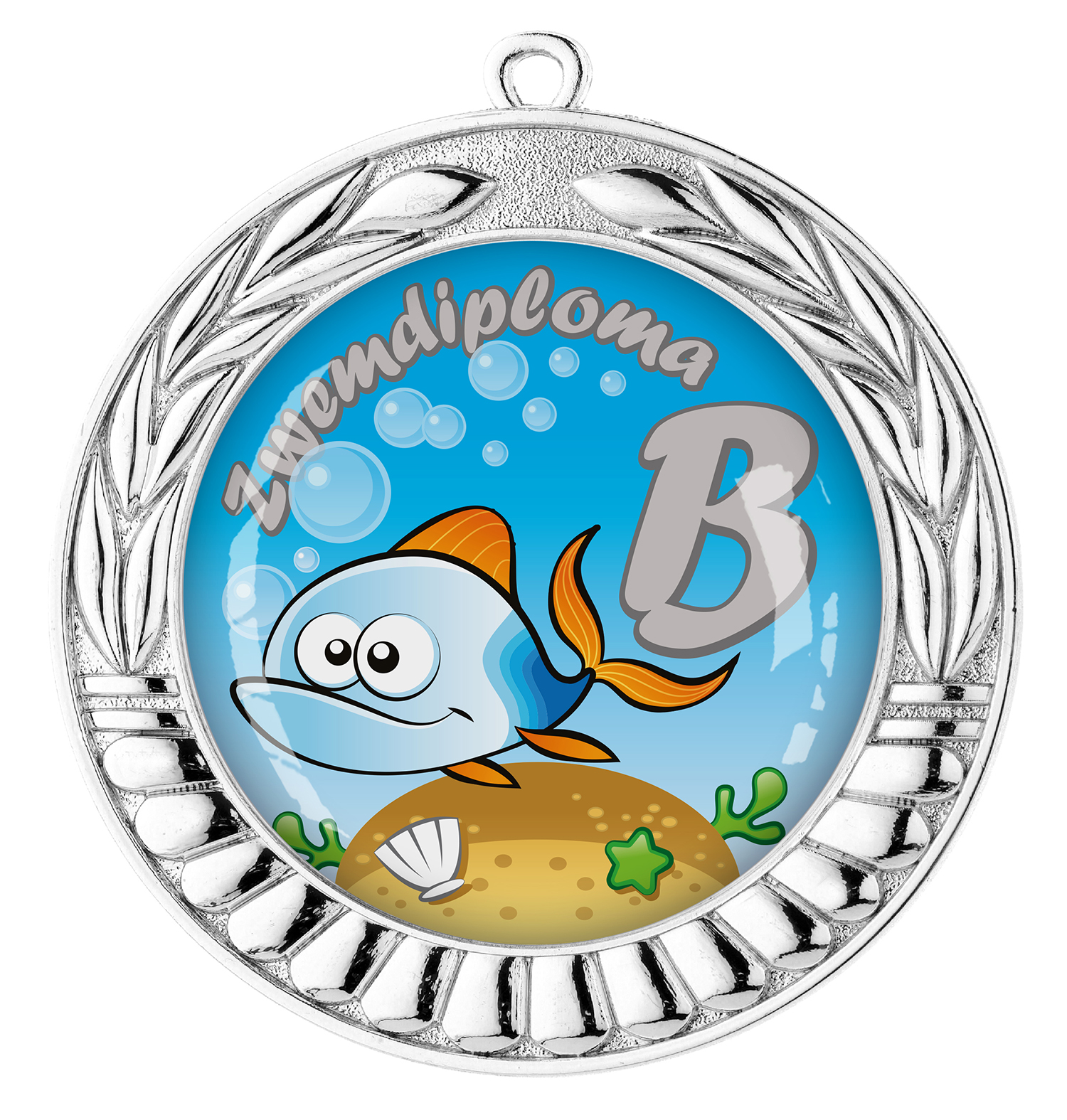 Medaille laurierskrans ø 70 mm - Afbeelding 2