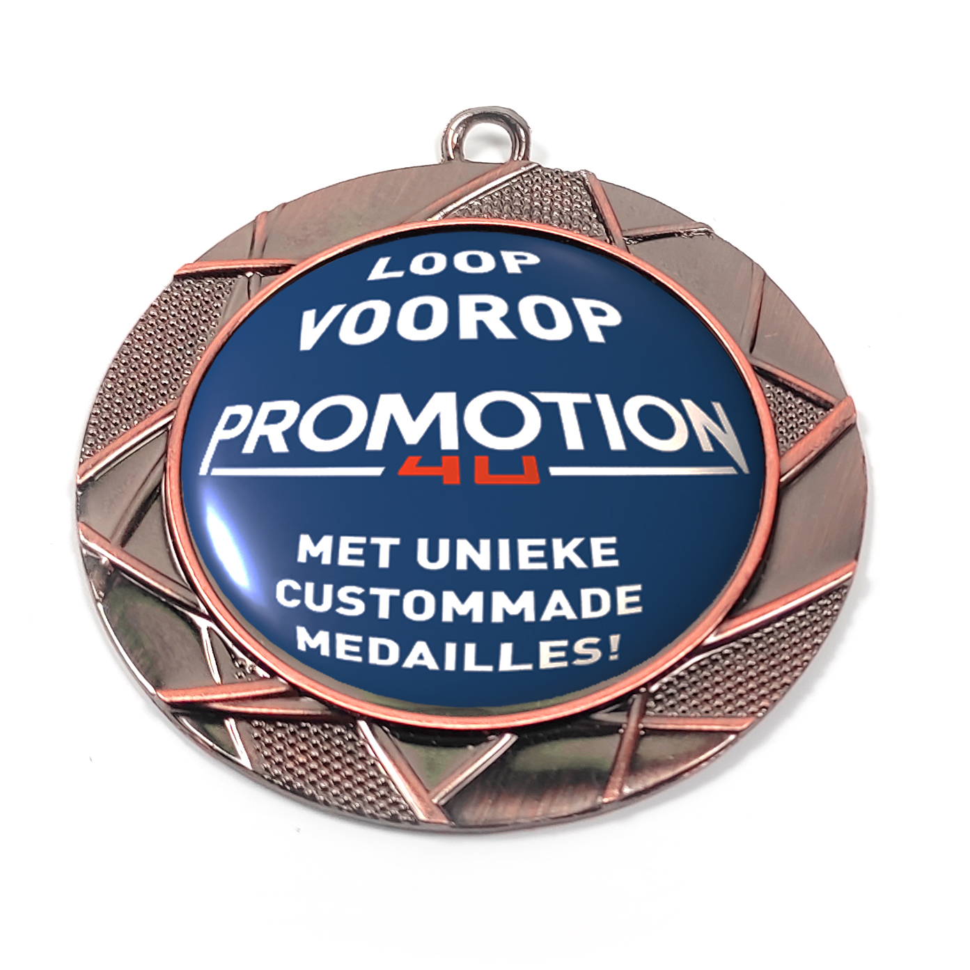Medaille met facetrand ø 70 mm - Afbeelding 3