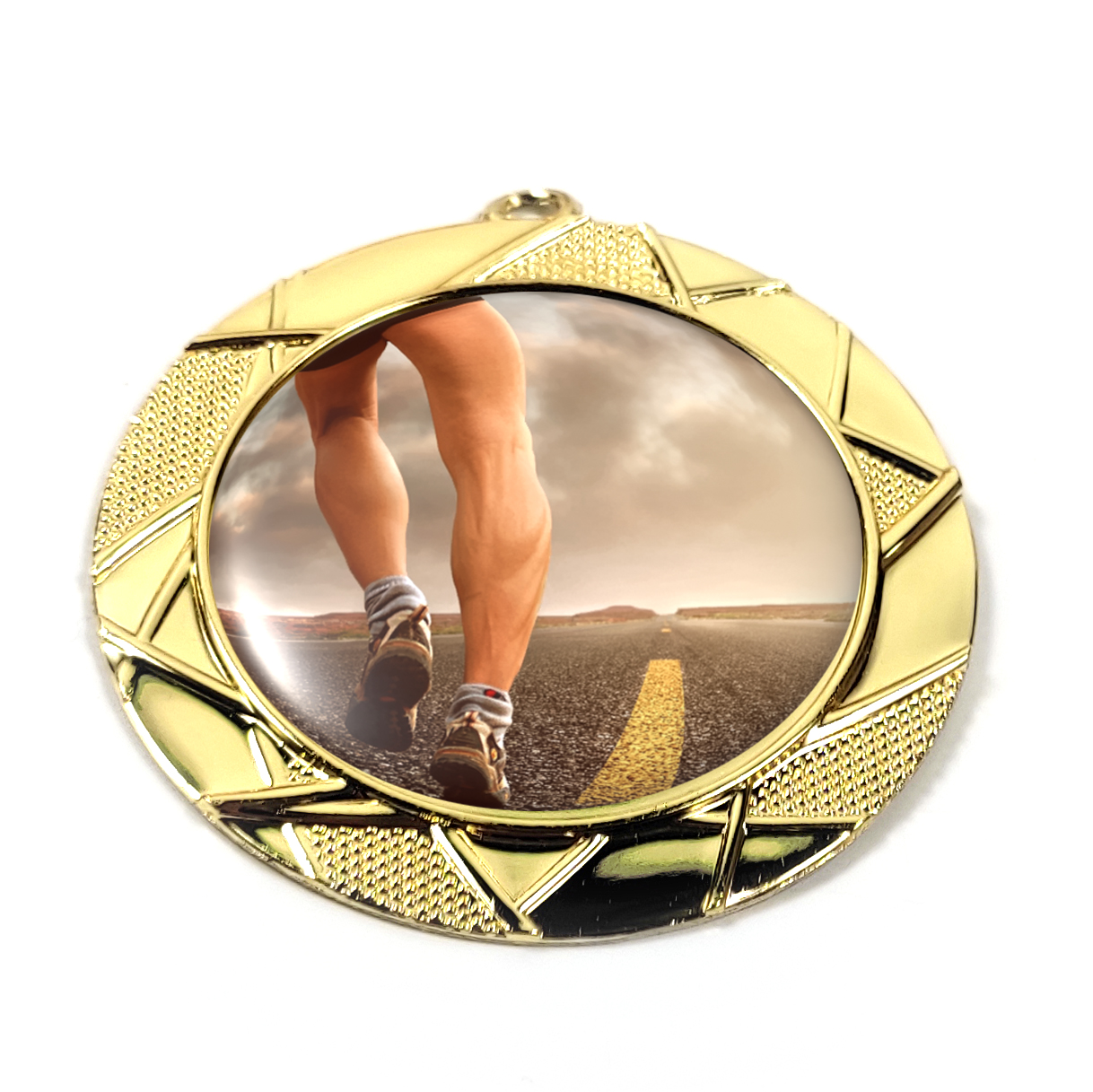 Medaille met facetrand ø 70 mm - Afbeelding 4