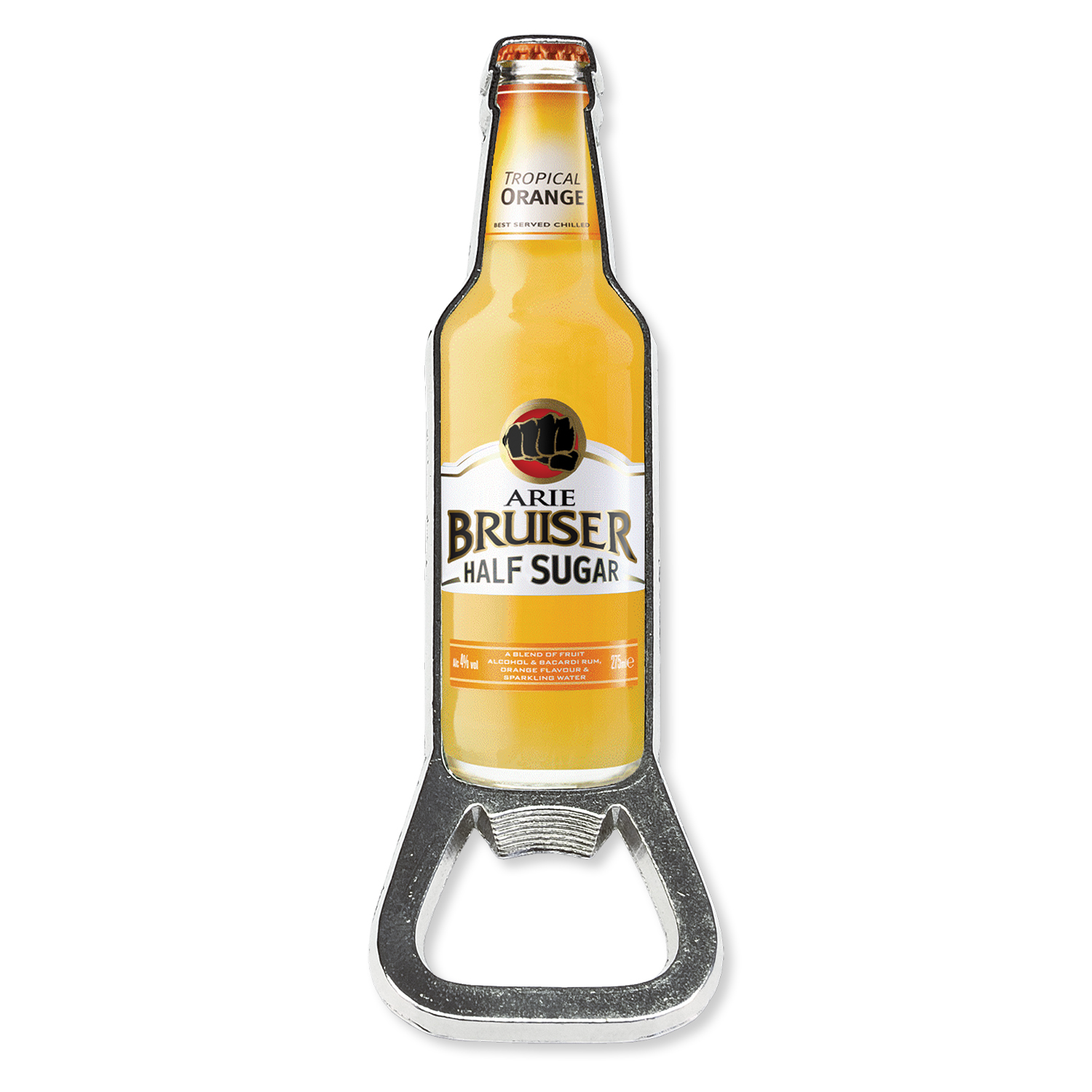 Opener met flesvormig dominglabel - Afbeelding 3
