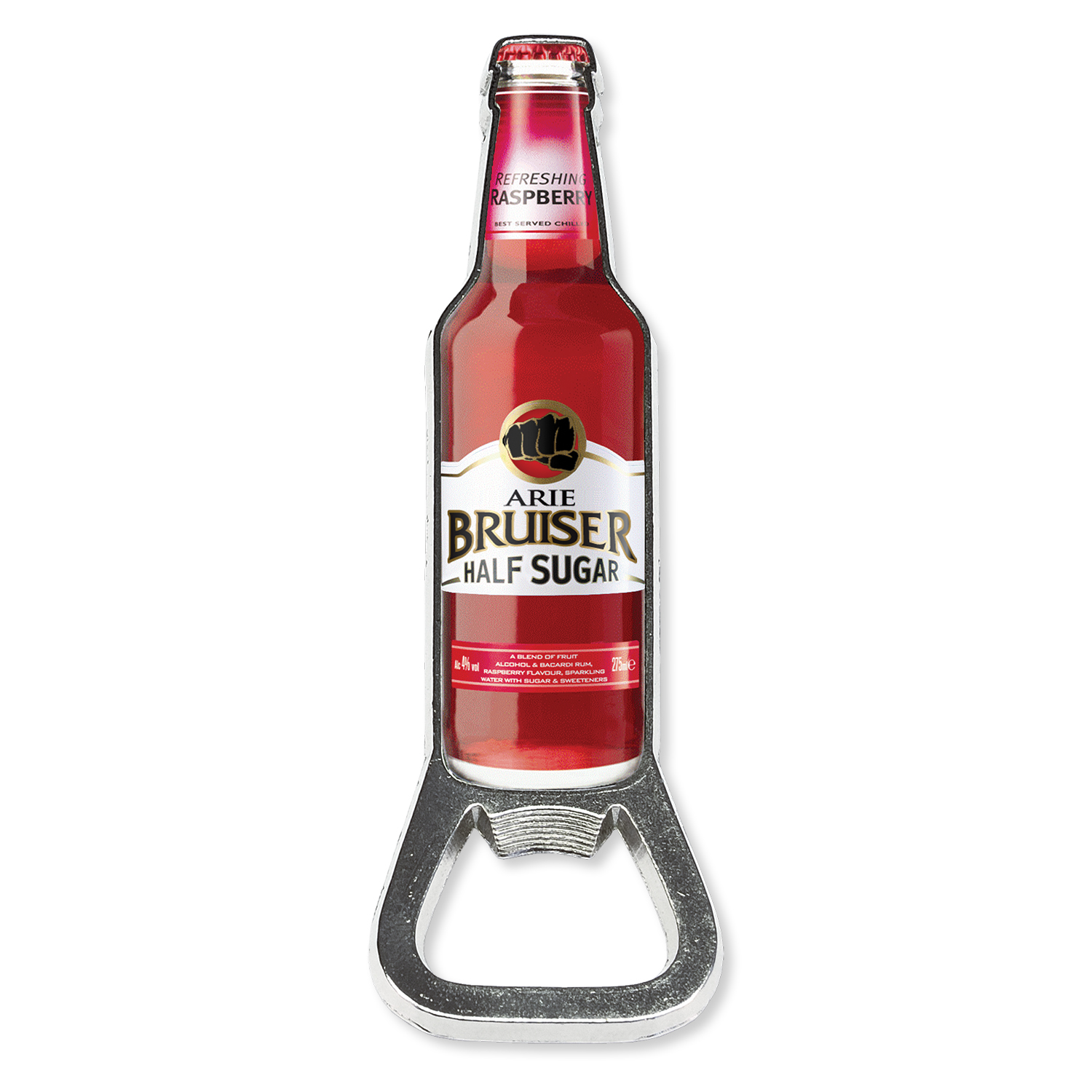 Opener met flesvormig dominglabel - Afbeelding 2
