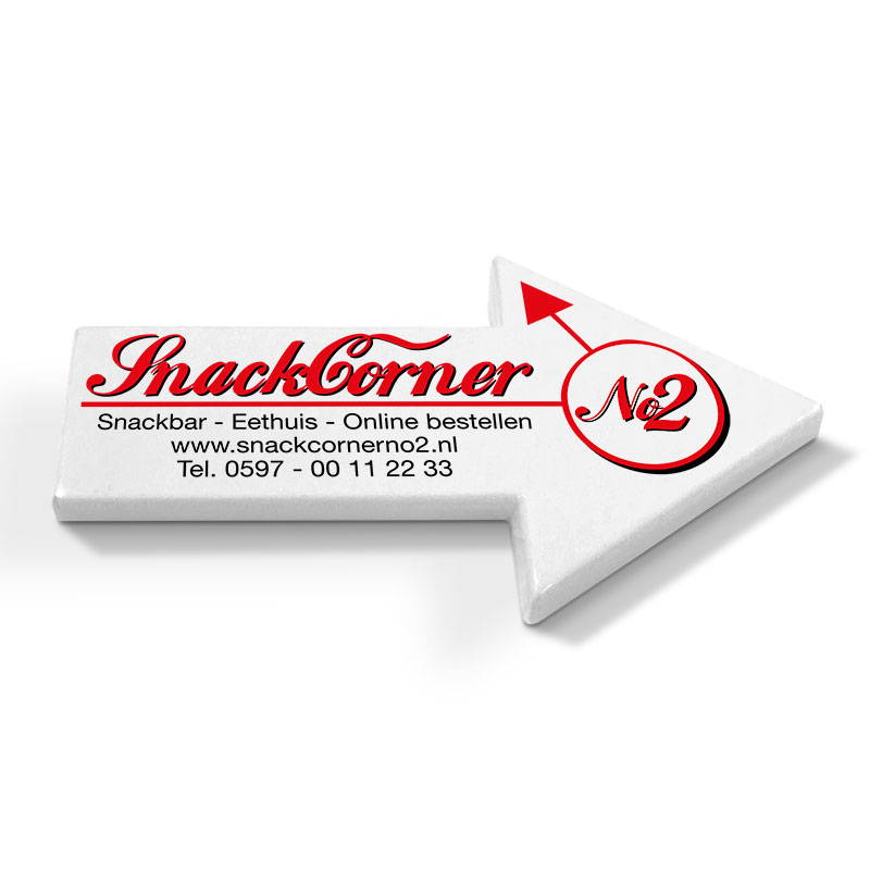 M71130 PIJLVORMIGE MAGNEET 65X34 mm - Afbeelding 3