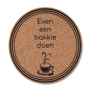 Onderzetter van kurk